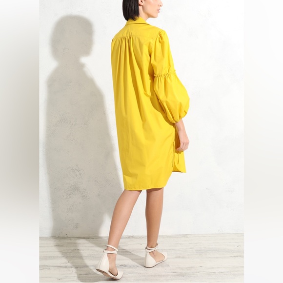 SOLD! on ebay MaxMara Poplin Fedora label-cut Full-Sleeve Tunic DressSize:IT36 - Picture 4 of 13